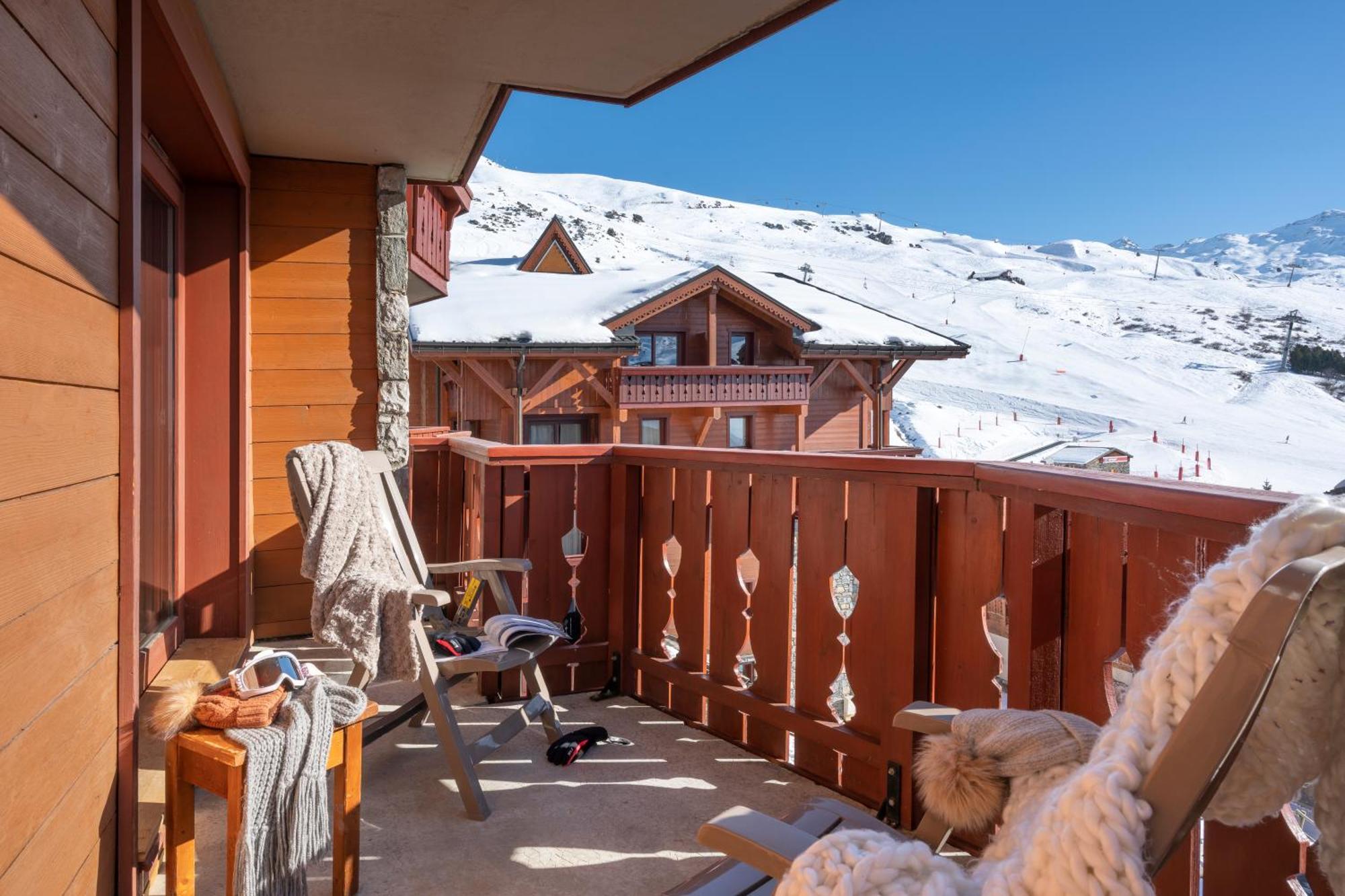 Résidence Pierre&Vacances Premium Les Alpages de Reberty Les Menuires Exterior foto