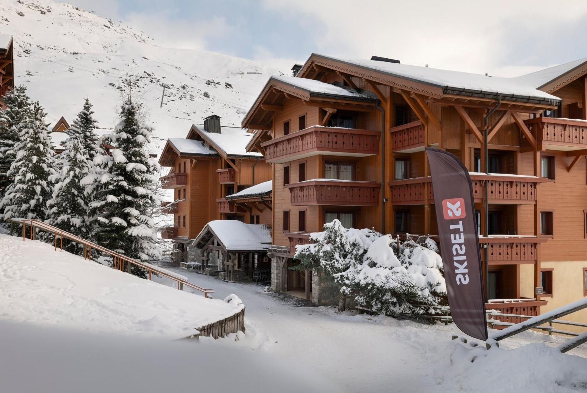 Résidence Pierre&Vacances Premium Les Alpages de Reberty Les Menuires Exterior foto